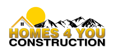 Homes 4 You Construction Logo H White Background
